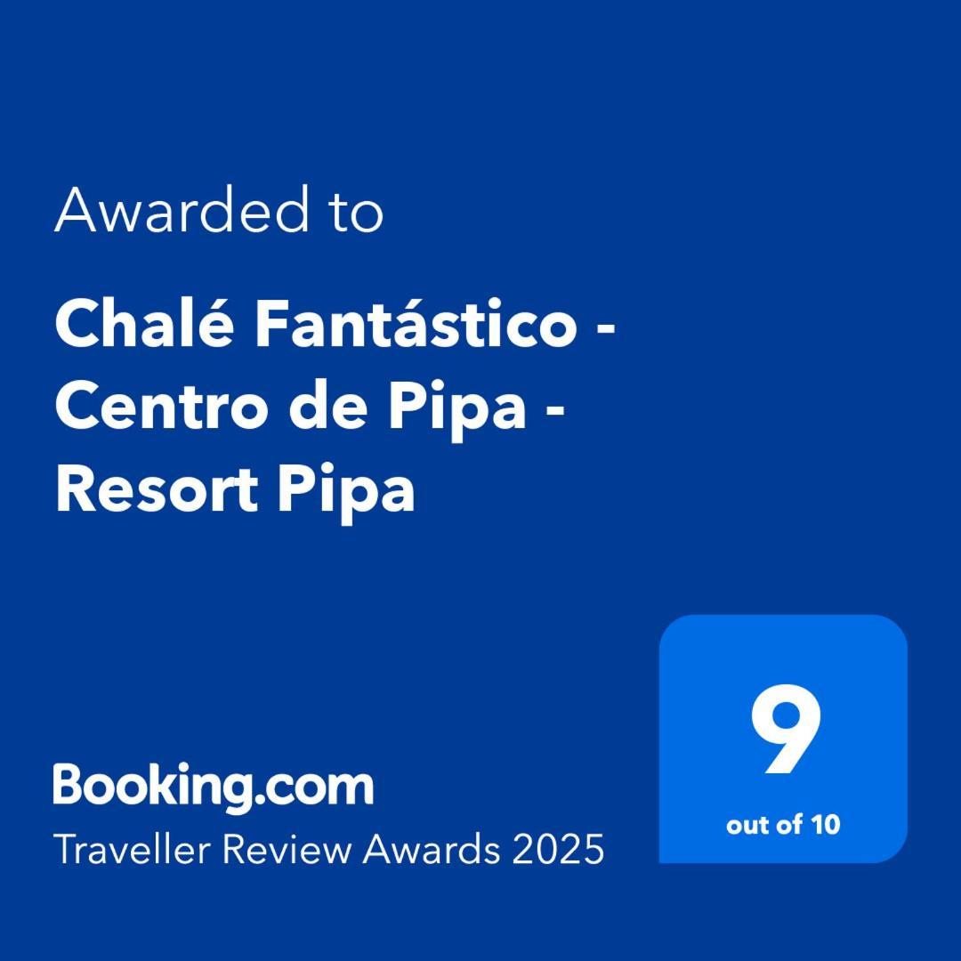 Chale Fantastico - Centro De Pipa - Resort Pipa Praia de Pipa Exteriér fotografie